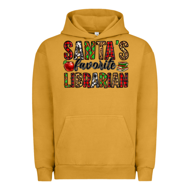 Santa's Favorite Librarian Urban Hoodie by Jasminsmagicworld | Teevron