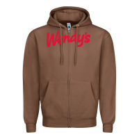 Chestnut wendy's Zipper Hoodie - baoMotion