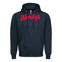 Navy wendy's Zipper Hoodie - baoMotion