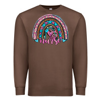 Chestnut leopard cowhide nurse rainbow Premium Sweatshirt - JahusDesignShop