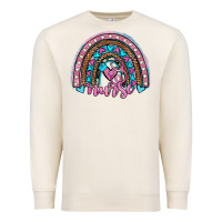 Sandshell leopard cowhide nurse rainbow Premium Sweatshirt - JahusDesignShop