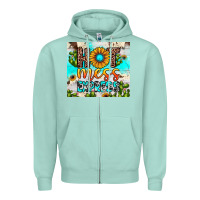 Seafoam hot mess express Zipper Hoodie - JahusDesignShop