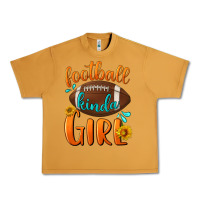 Peanut Butter football kinda girl Urban Heavy Tee - BundleAndBundleShop