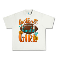 Pistachio football kinda girl Urban Heavy Tee - BundleAndBundleShop
