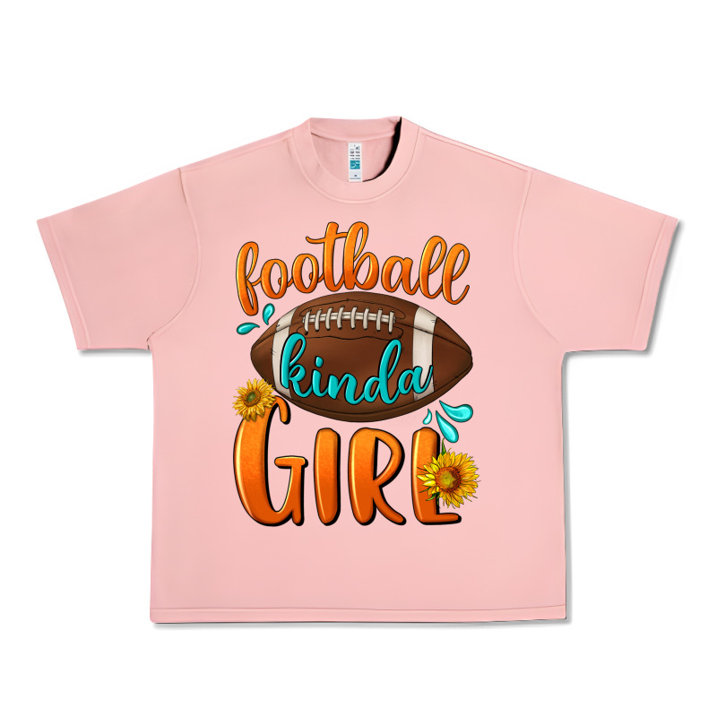 Football Kinda Girl Urban Heavy Tee by BundleAndBundleShop | Teevron