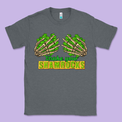Shake Your Shamrocks St. Patrick's Day Classic Tee Designed By Cowgirlartshop