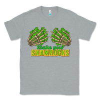 Heather Grey Shake Your Shamrocks St. Patrick's Day Classic Tee - CowGirlArtShop