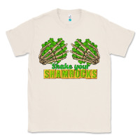 Natural Shake Your Shamrocks St. Patrick's Day Classic Tee - CowGirlArtShop