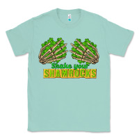 Seafoam Shake Your Shamrocks St. Patrick's Day Classic Tee - CowGirlArtShop