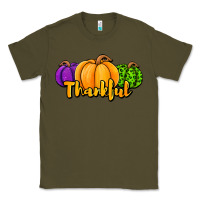 Army Green halloween pumpkins thankful Classic Tee - Jasminsmagicworld