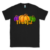 Black halloween pumpkins thankful Classic Tee - Jasminsmagicworld