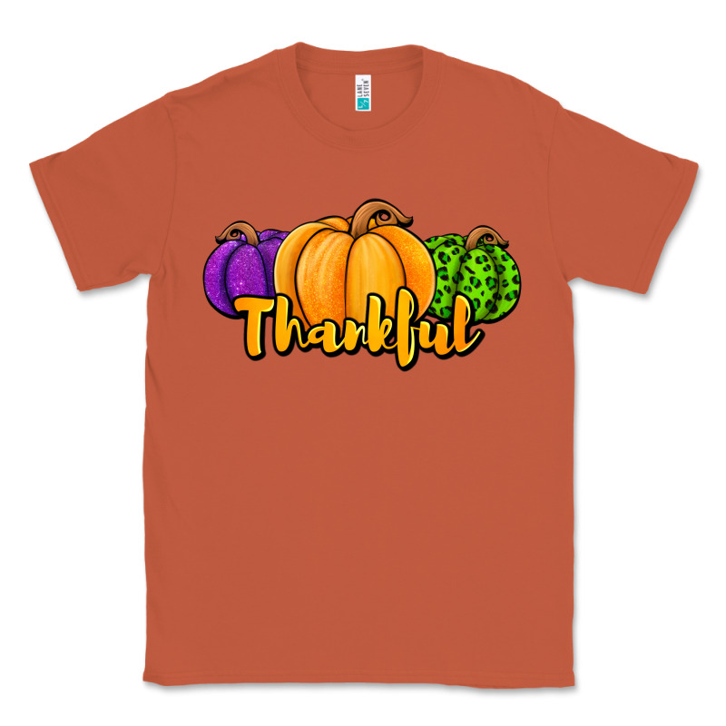Halloween Pumpkins Thankful Classic Tee by Jasminsmagicworld | Teevron