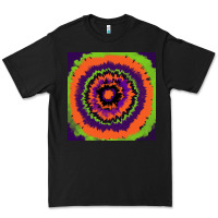 Black halloween tie  dye pattern Premium Tee - RanaPortraitStore