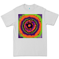 Dove Grey halloween tie  dye pattern Premium Tee - RanaPortraitStore
