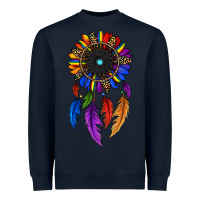 Navy pride sunflower dreamcatcher Heavyweight Sweatshirt - JahusDesignShop