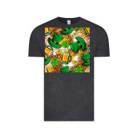 St. Patricks Day Hat Digital Paper Vintage Tee | Teevron
