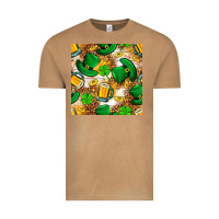 Vintage Camel St. Patricks day hat digital paper Vintage Tee - BundleAndBundleShop