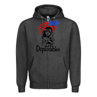 Charcoal Heather les deplorables Zipper Hoodie - baoMotion