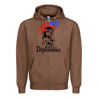 Chestnut les deplorables Zipper Hoodie - baoMotion