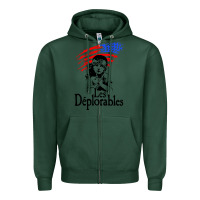 Sports Green les deplorables Zipper Hoodie - baoMotion
