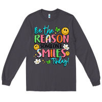 Smoke be the reason someone smiles today Long Sleeve Tee - LillyAllenDesigns
