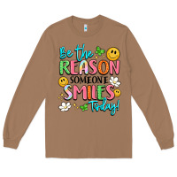 Toasted Coconut be the reason someone smiles today Long Sleeve Tee - LillyAllenDesigns