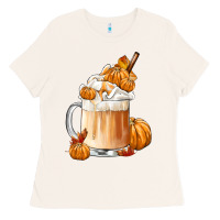 Bone Fall Coffee Ladies Tee - FaDigitalArtStudio