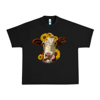 Black hereford cattle sunflowers heifer Urban Heavy Tee - Jasminsmagicworld