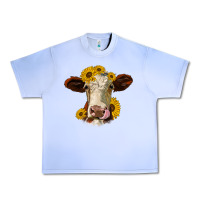 Grape Ice hereford cattle sunflowers heifer Urban Heavy Tee - Jasminsmagicworld