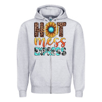 Heather Grey hot mess express Zipper Hoodie - JahusDesignShop
