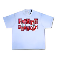 Grape Ice heartbreaker Urban Heavy Tee - FaDigitalArtStudio