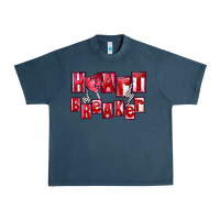 Midnight Navy heartbreaker Urban Heavy Tee - FaDigitalArtStudio