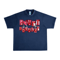 Navy heartbreaker Urban Heavy Tee - FaDigitalArtStudio