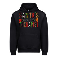 Santa's Favorite Therapist Urban Hoodie | Teevron