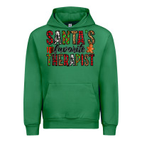 Emerald santa's favorite therapist Urban Hoodie - Jasminsmagicworld