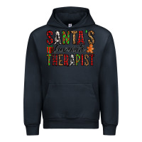 Navy santa's favorite therapist Urban Hoodie - Jasminsmagicworld