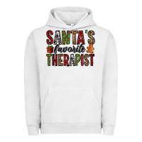 Pigment Lunar Rock santa's favorite therapist Urban Hoodie - Jasminsmagicworld