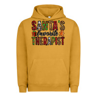 Pigment Peanut Butter santa's favorite therapist Urban Hoodie - Jasminsmagicworld