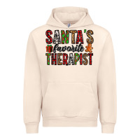 Sandshell santa's favorite therapist Urban Hoodie - Jasminsmagicworld