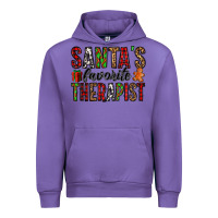 Tulip santa's favorite therapist Urban Hoodie - Jasminsmagicworld