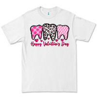 White happy valentines day dentist Premium Tee - OliviaCreatesArt