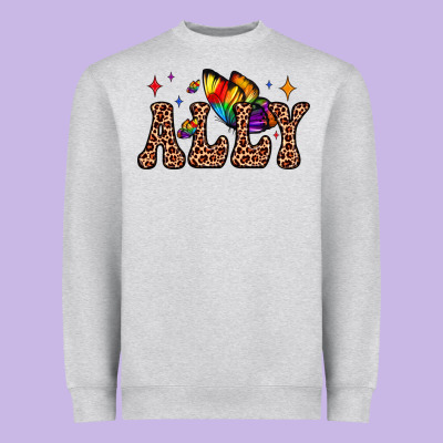 Ally Heavyweight Sweatshirt Designed By Jahusdesignshop