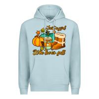 Blue Mist just a girl who loves fall Premium Hoodie - Jasminsmagicworld