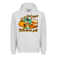 Dove Grey just a girl who loves fall Premium Hoodie - Jasminsmagicworld