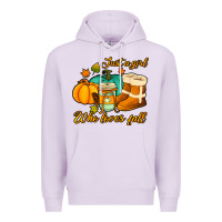 Lilac just a girl who loves fall Premium Hoodie - Jasminsmagicworld