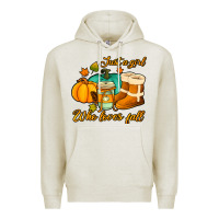Oatmeal Heather just a girl who loves fall Premium Hoodie - Jasminsmagicworld