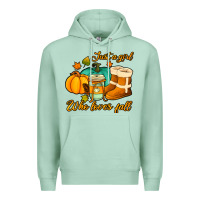 Seafoam just a girl who loves fall Premium Hoodie - Jasminsmagicworld