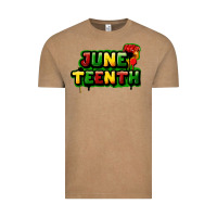Vintage Coffee juneteenth Vintage Tee - FaDigitalArtStudio