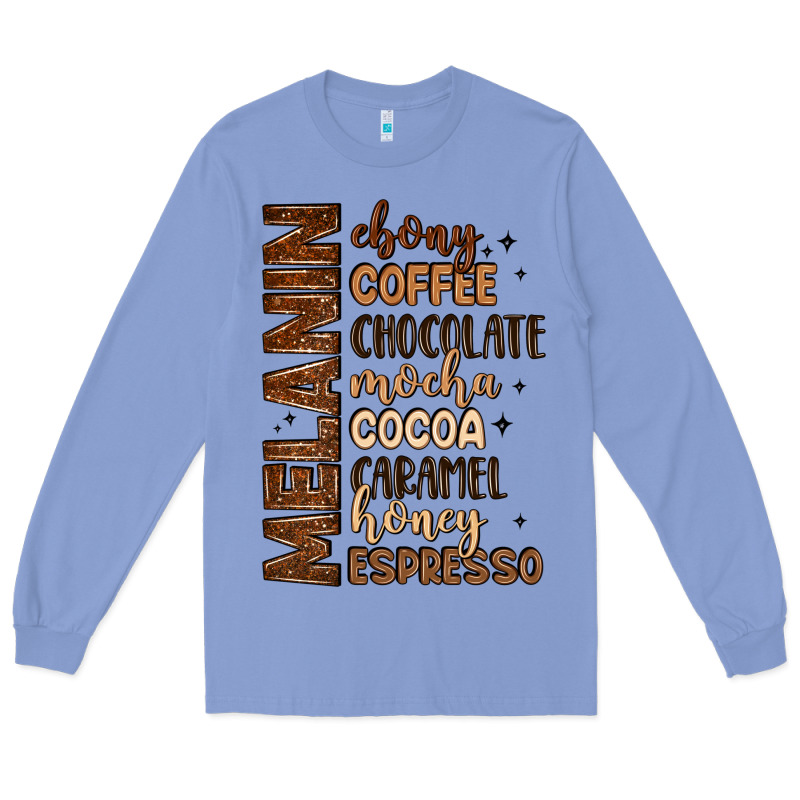 Melanin Shades Of Brown Long Sleeve Tee by LillyAllenDesigns | Teevron