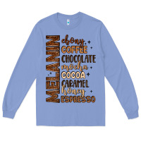 Colony Blue melanin shades of brown Long Sleeve Tee - LillyAllenDesigns